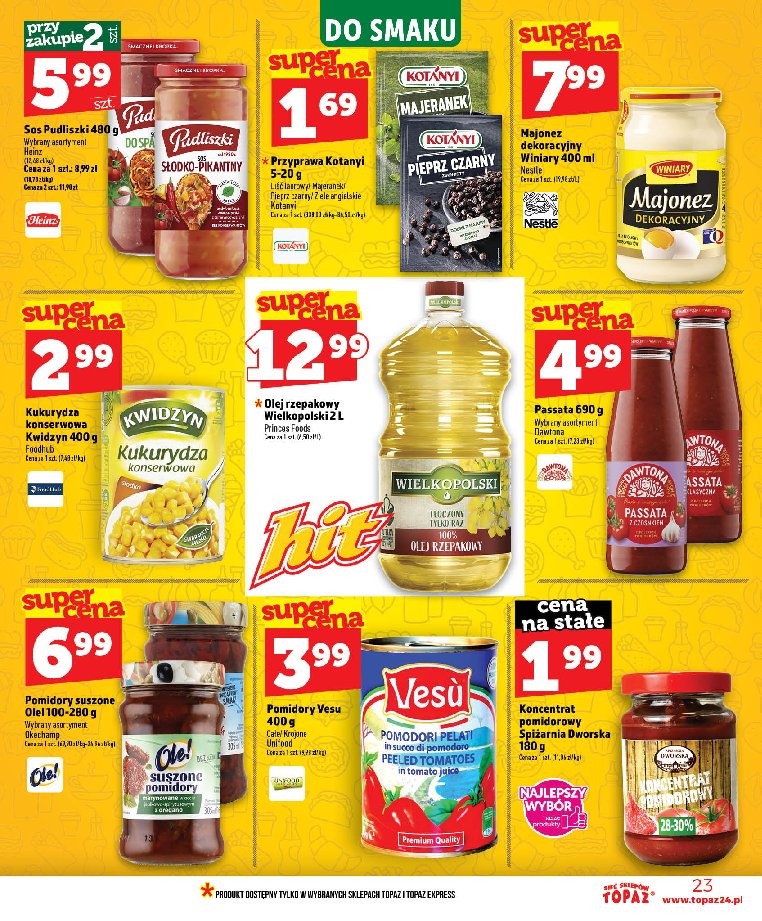 Gazetka Topaz 09/07/2026 – 15/07/2026 - strona 23