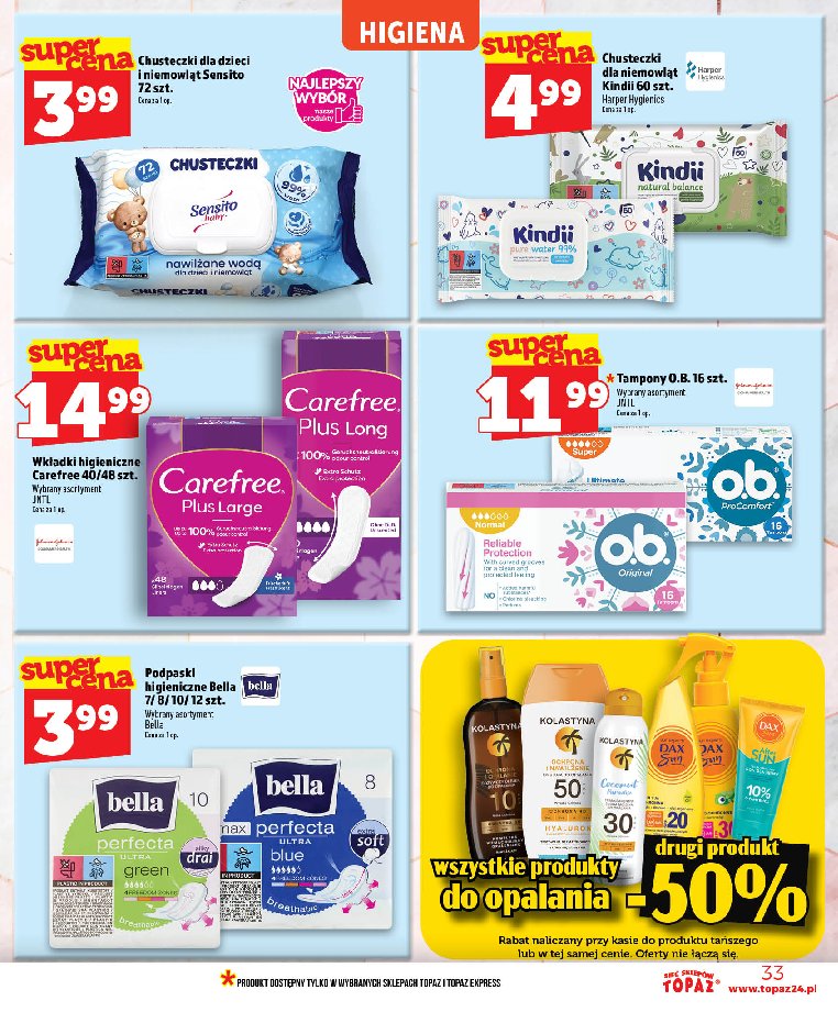 Gazetka Topaz 09/07/2026 – 15/07/2026 - strona 33