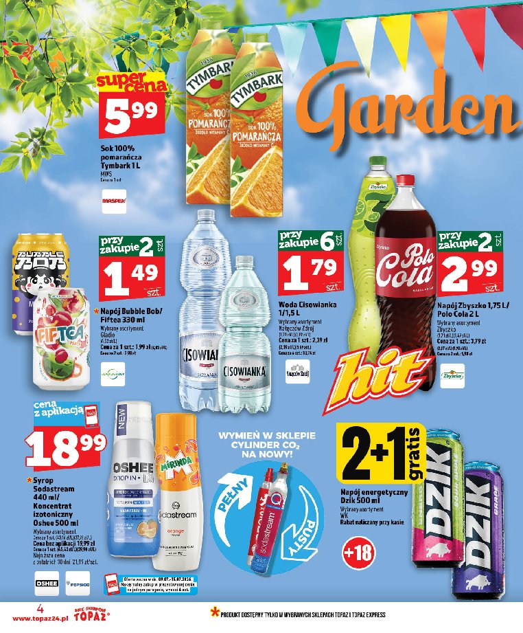 Gazetka Topaz 09/07/2026 – 15/07/2026 - strona 4