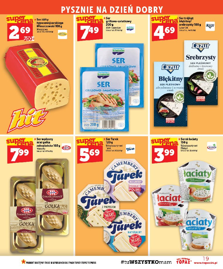 Gazetka Topaz 13/08/2026 – 19/08/2026 - strona 19