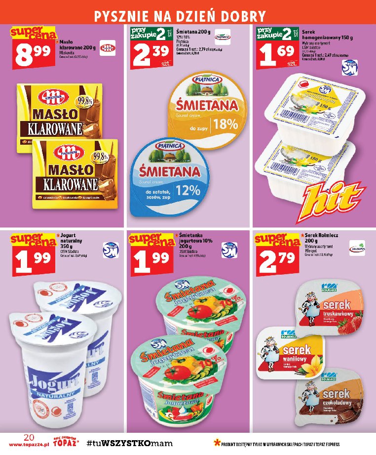Gazetka Topaz 13/08/2026 – 19/08/2026 - strona 20