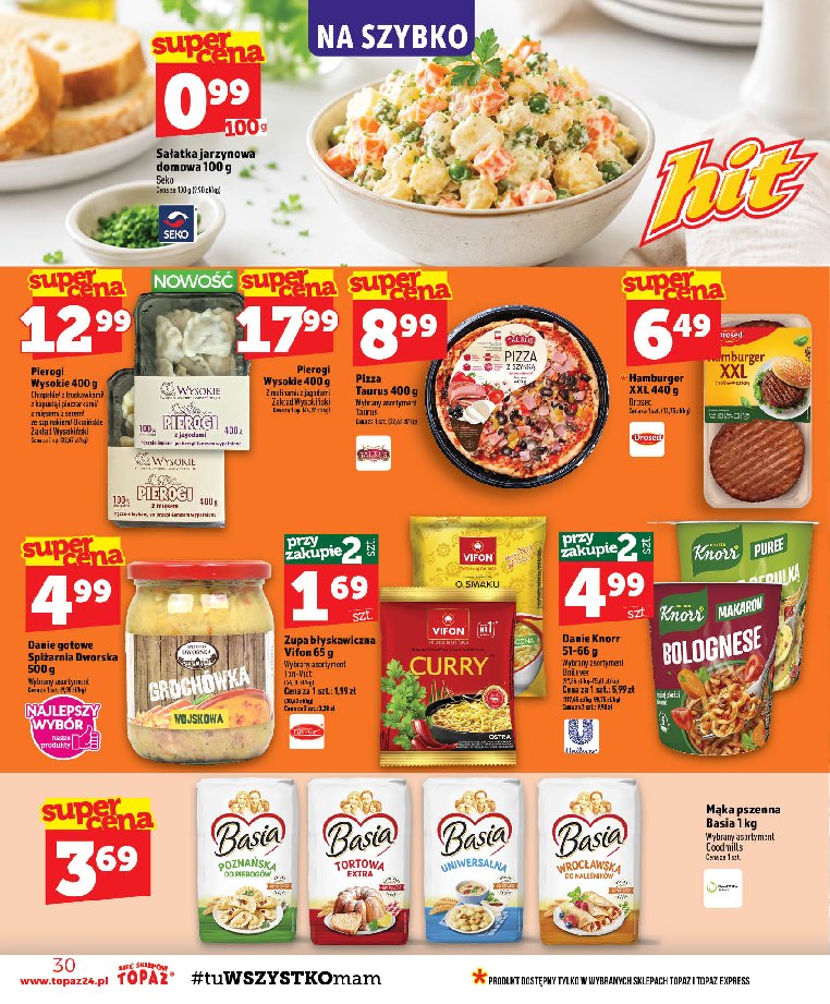 Gazetka Topaz 13/08/2026 – 19/08/2026 - strona 30