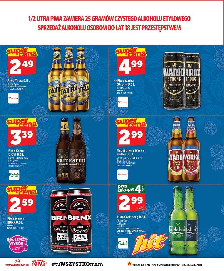 Gazetka Topaz 13/08/2026 – 19/08/2026 - strona 34