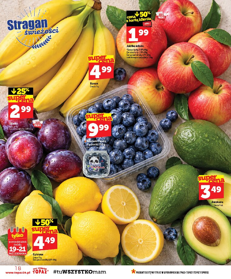 Gazetka Topaz 15/10/2026 – 21/10/2026 - gazetki promocyjne str. 18