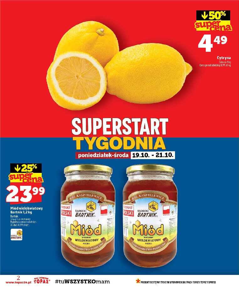Gazetka Topaz 15/10/2026 – 21/10/2026 - gazetki promocyjne str. 2