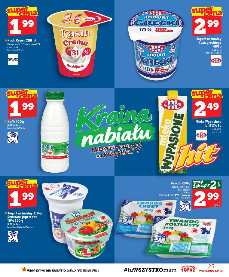 Gazetka Topaz 15/10/2026 – 21/10/2026 - gazetki promocyjne str. 25