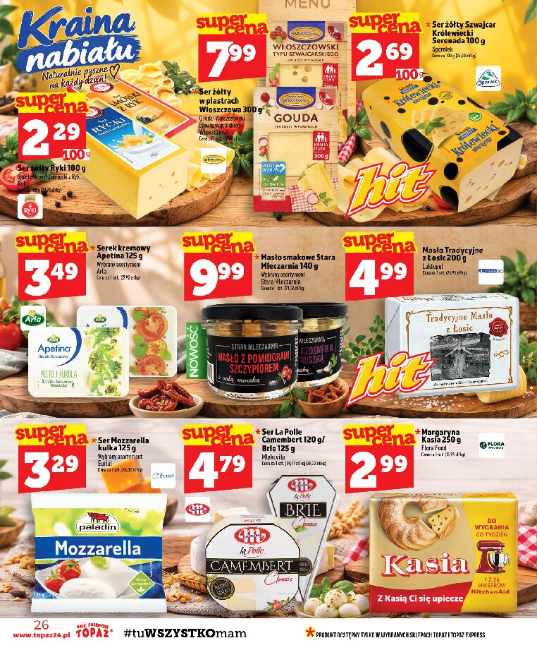 Gazetki promocyjne – nabiał - gazetki promocyjne str. 74