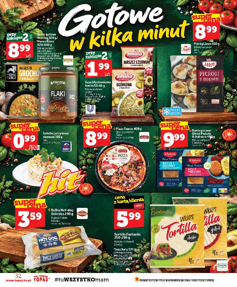Gazetka Topaz 15/10/2026 – 21/10/2026 - gazetki promocyjne str. 32