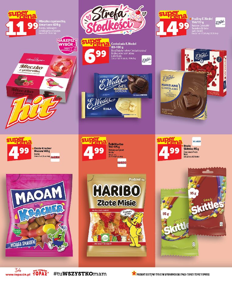 Gazetka Topaz 15/10/2026 – 21/10/2026 - gazetki promocyjne str. 34