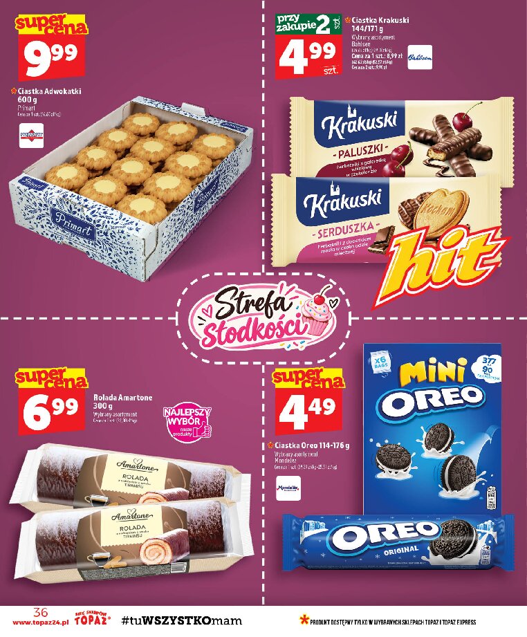 Gazetka Topaz 15/10/2026 – 21/10/2026 - gazetki promocyjne str. 36
