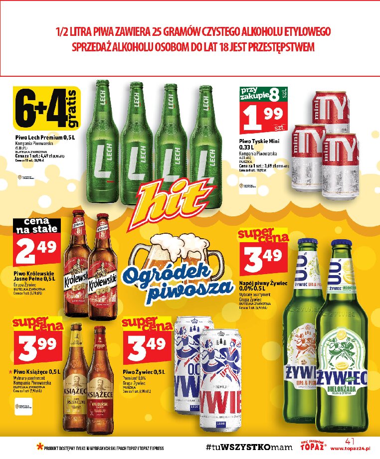 Gazetka Topaz 15/10/2026 – 21/10/2026 - gazetki promocyjne str. 41