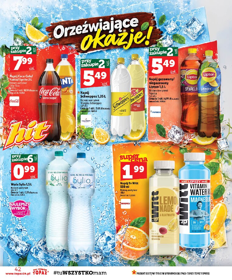 Gazetka Topaz 15/10/2026 – 21/10/2026 - gazetki promocyjne str. 42