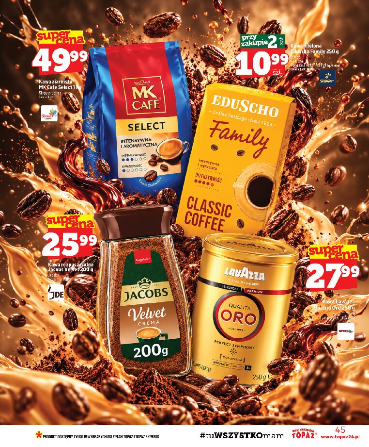 Gazetka Topaz 15/10/2026 – 21/10/2026 - gazetki promocyjne str. 45
