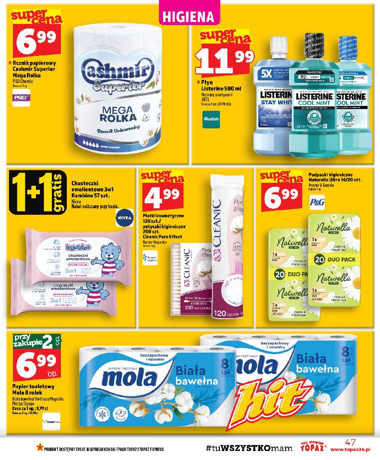 Gazetka Topaz 15/10/2026 – 21/10/2026 - gazetki promocyjne str. 47