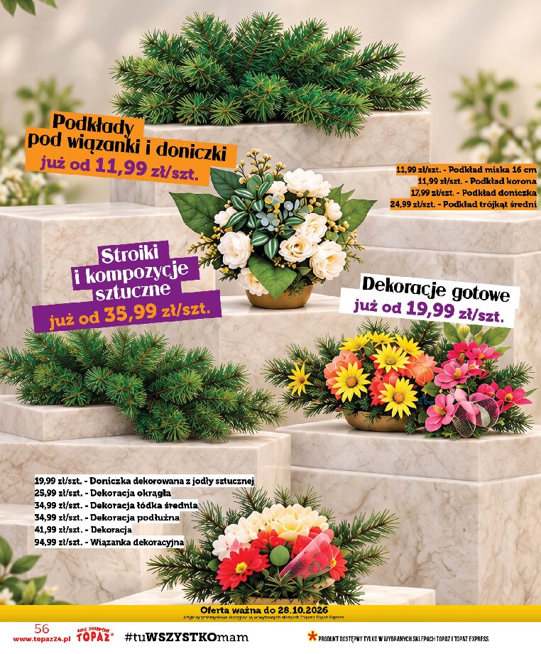 Gazetka Topaz 15/10/2026 – 21/10/2026 - gazetki promocyjne str. 56