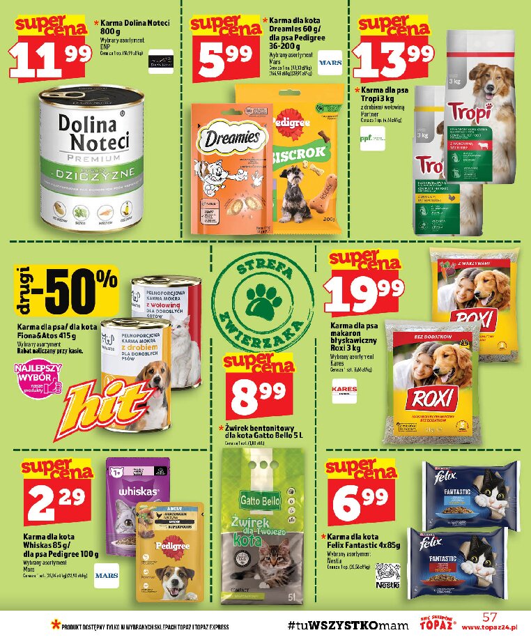 Gazetka Topaz 15/10/2026 – 21/10/2026 - gazetki promocyjne str. 57