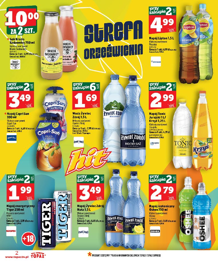 Gazetka Topaz 16/07/2026 – 22/07/2026 - strona 2