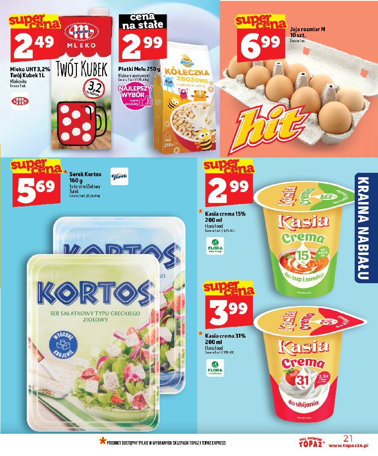 Gazetka Topaz 16/07/2026 – 22/07/2026 - strona 21