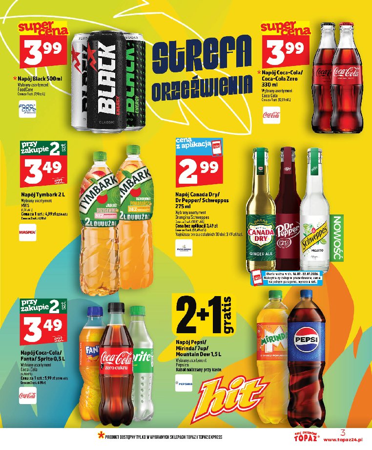 Gazetka Topaz 16/07/2026 – 22/07/2026 - strona 3