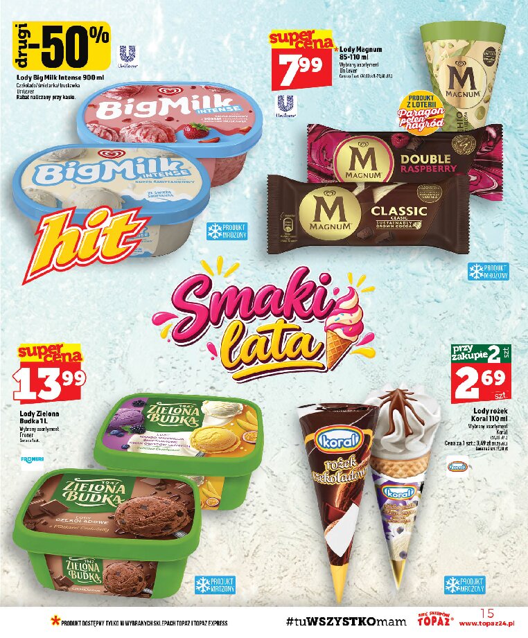 Gazetka Topaz 17/09/2026 – 23/09/2026 - gazetki promocyjne str. 15