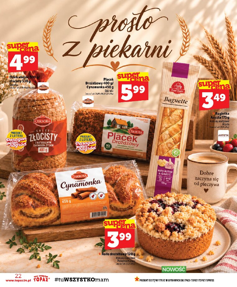 Gazetka Topaz 17/09/2026 – 23/09/2026 - gazetki promocyjne str. 22