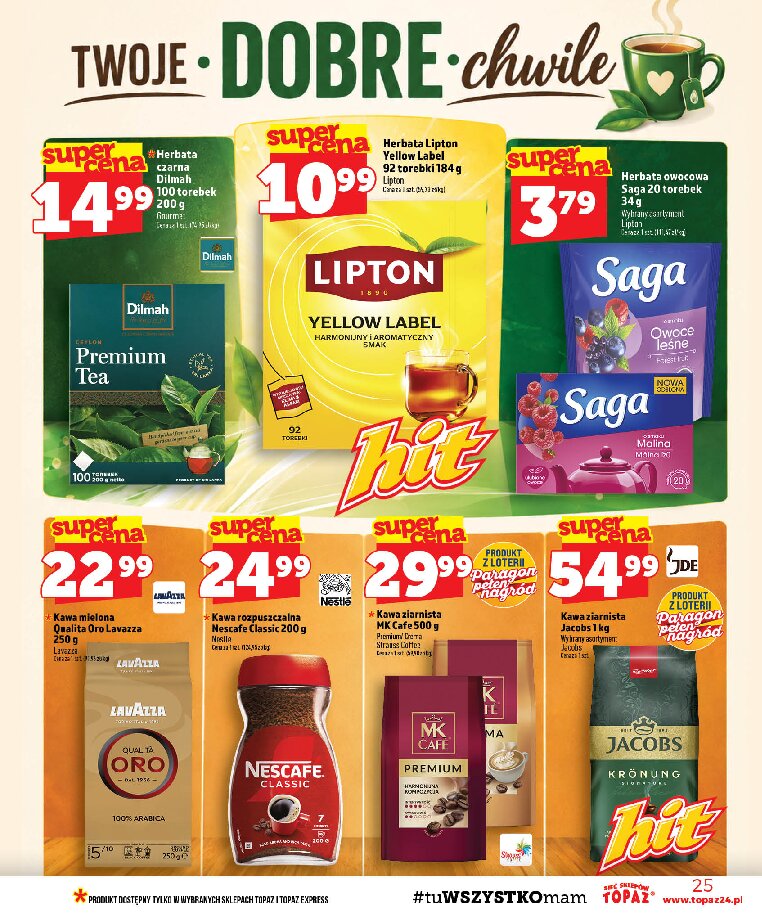 Gazetka Topaz 17/09/2026 – 23/09/2026 - gazetki promocyjne str. 25