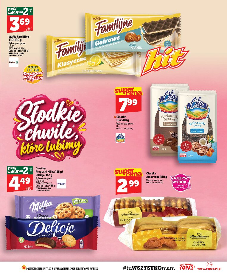 Gazetka Topaz 17/09/2026 – 23/09/2026 - gazetki promocyjne str. 29