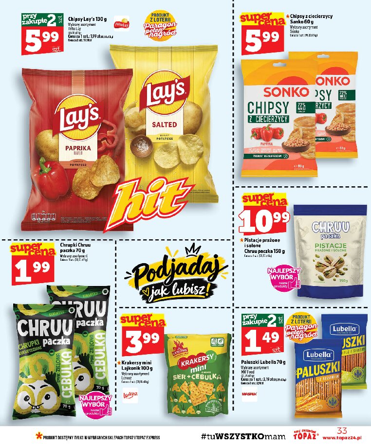 Gazetka Topaz 17/09/2026 – 23/09/2026 - gazetki promocyjne str. 33