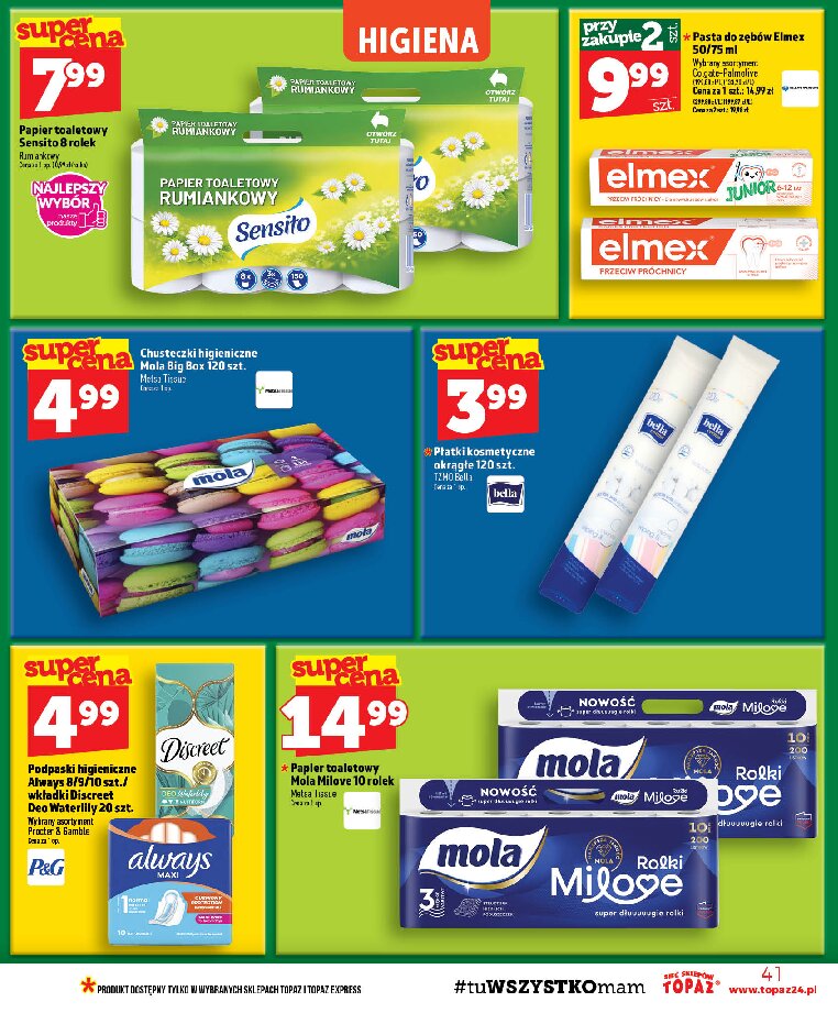 Gazetka Topaz 17/09/2026 – 23/09/2026 - gazetki promocyjne str. 41