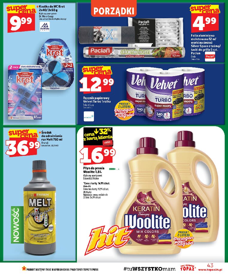 Gazetka Topaz 17/09/2026 – 23/09/2026 - gazetki promocyjne str. 43