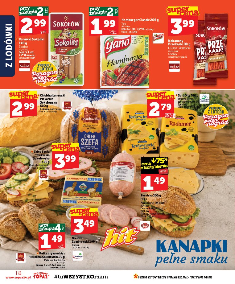 Gazetka Topaz 20/08/2026 – 26/08/2026 - strona 18
