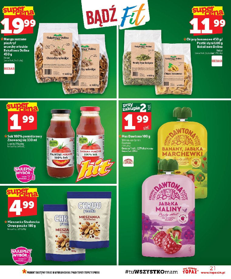 Gazetka Topaz 20/08/2026 – 26/08/2026 - strona 21