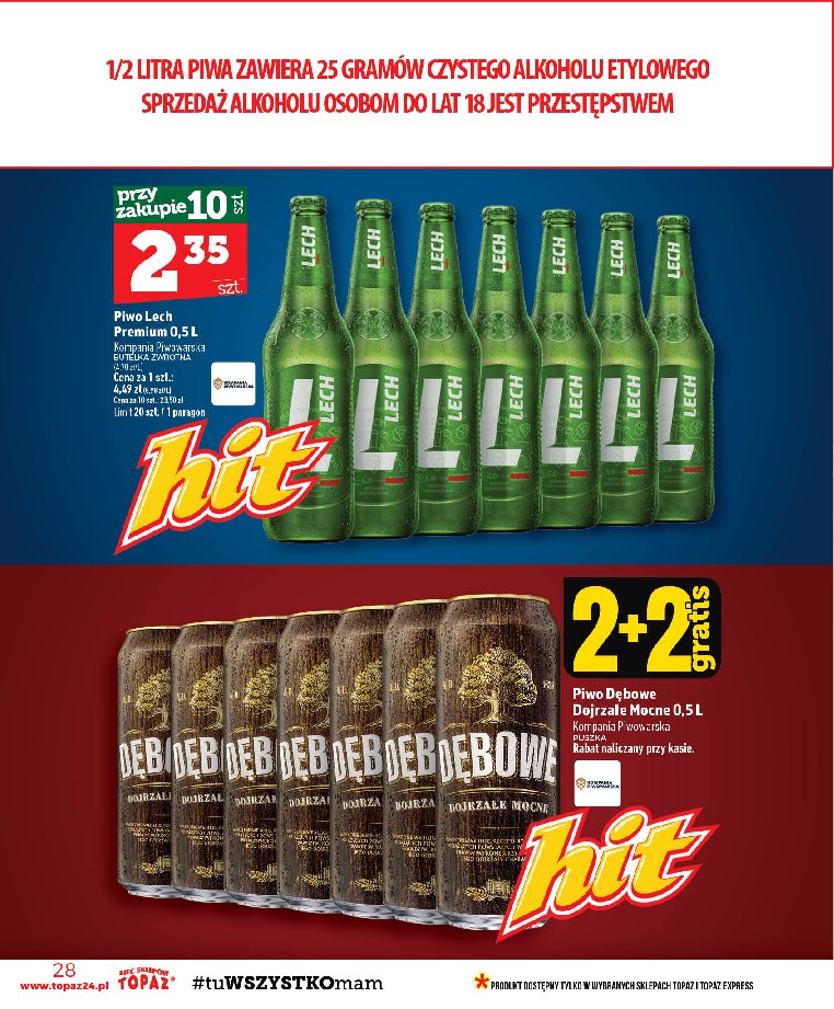 Gazetka Topaz 20/08/2026 – 26/08/2026 - strona 28