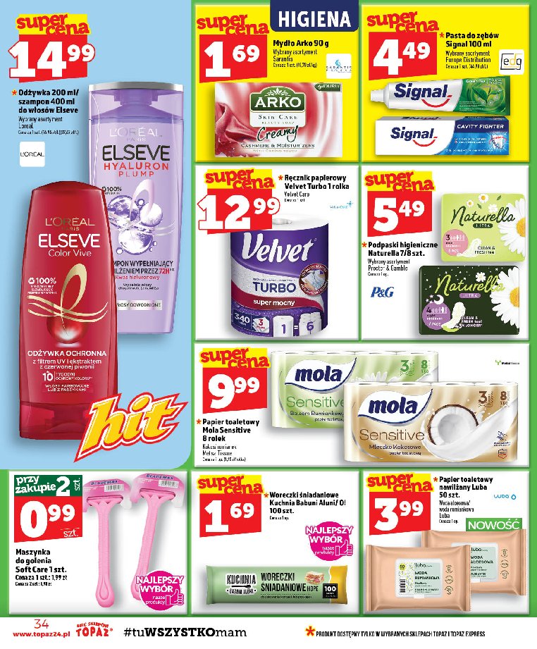 Gazetka Topaz 20/08/2026 – 26/08/2026 - strona 34
