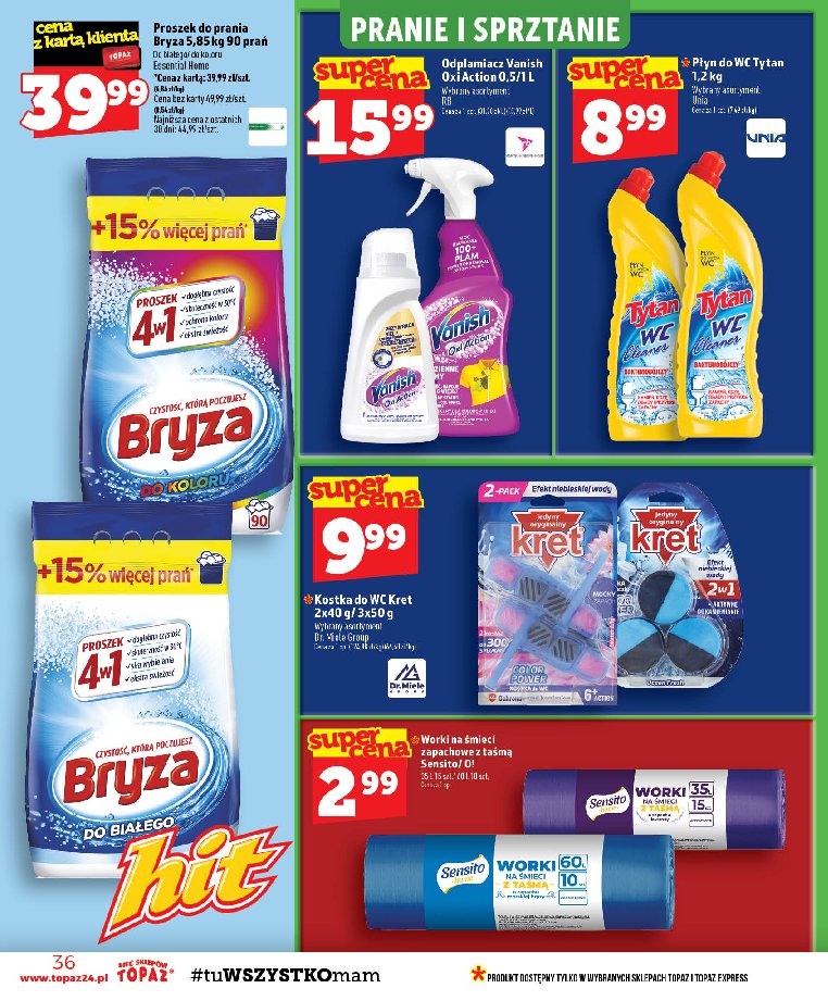 Gazetka Topaz 20/08/2026 – 26/08/2026 - strona 36