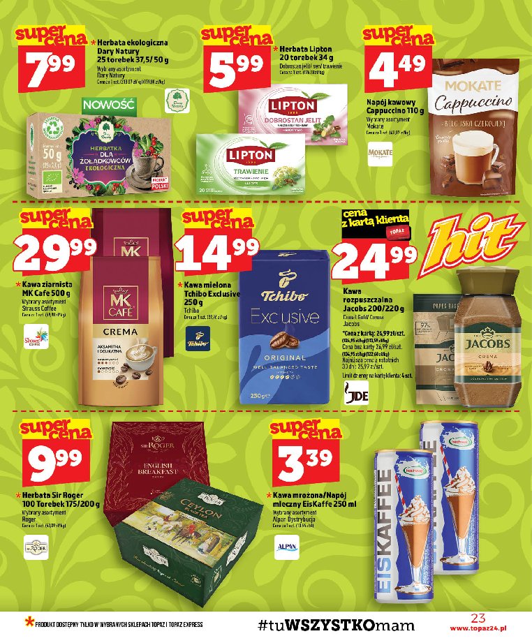 Gazetka Topaz 23/07/2026 – 29/07/2026 - strona 23