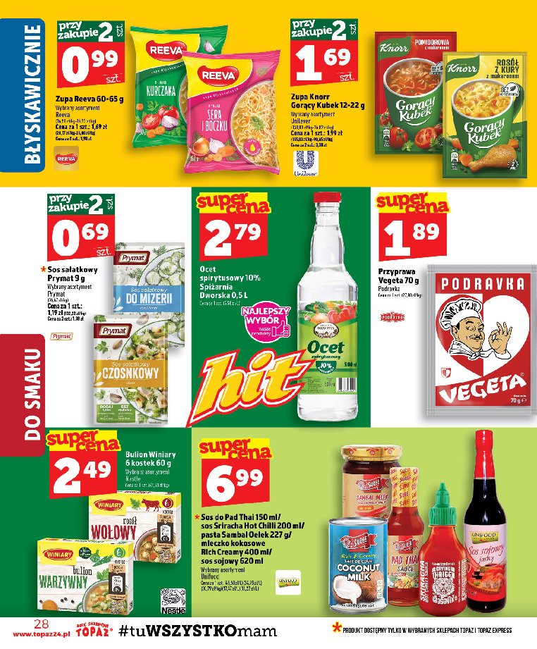 Gazetka Topaz 23/07/2026 – 29/07/2026 - strona 28