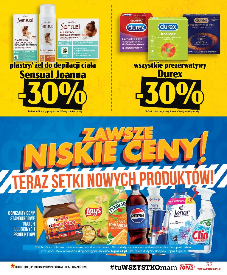 Gazetka Topaz 23/07/2026 – 29/07/2026 - strona 37