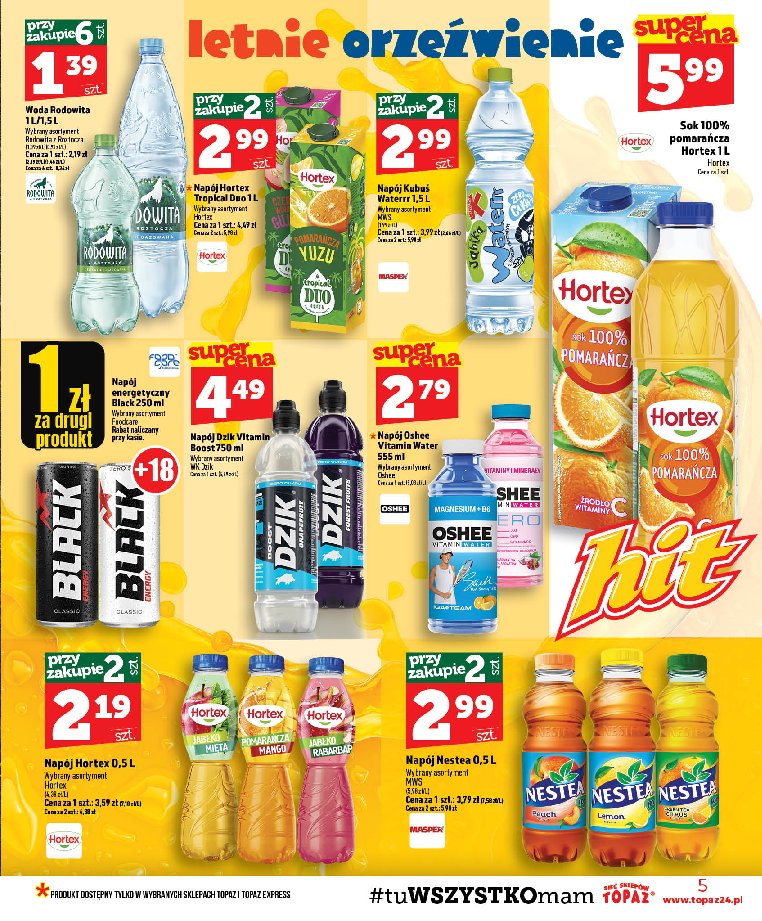 Gazetka Topaz 23/07/2026 – 29/07/2026 - strona 5
