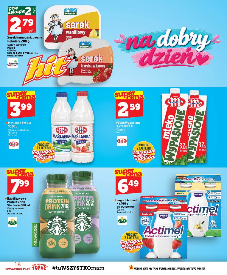 Gazetka Topaz 24/09/2026 – 30/09/2026 - gazetki promocyjne str. 18