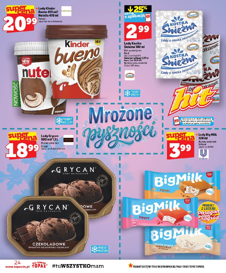 Gazetka Topaz 24/09/2026 – 30/09/2026 - gazetki promocyjne str. 24