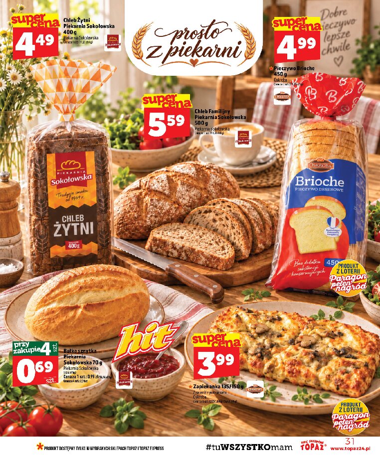 Gazetka Topaz 24/09/2026 – 30/09/2026 - gazetki promocyjne str. 31