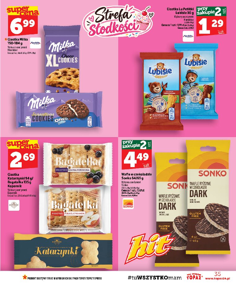 Gazetka Topaz 24/09/2026 – 30/09/2026 - gazetki promocyjne str. 35