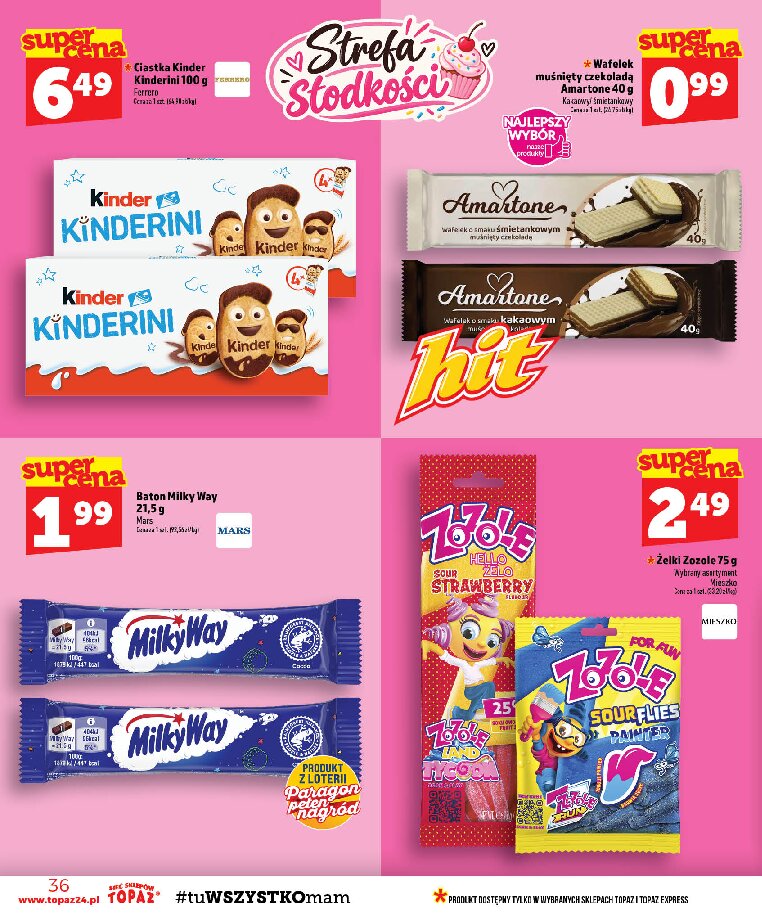 Gazetka Topaz 24/09/2026 – 30/09/2026 - gazetki promocyjne str. 36