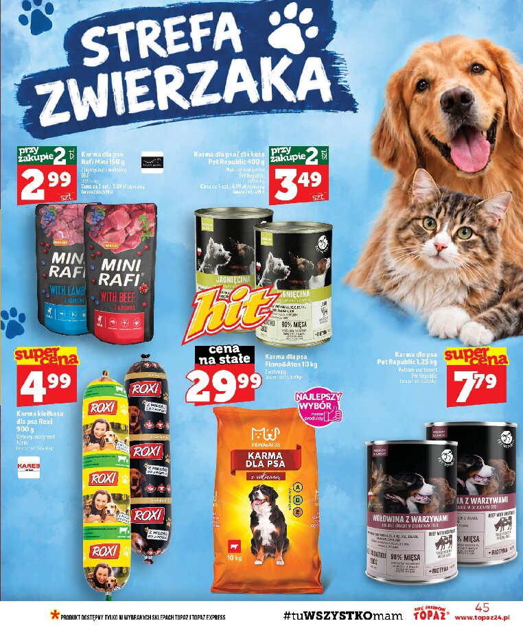 Gazetka Topaz 24/09/2026 – 30/09/2026 - gazetki promocyjne str. 45
