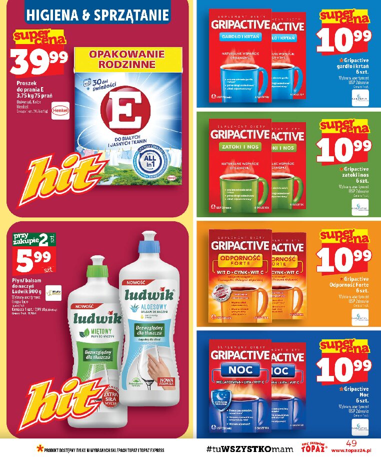 Gazetka Topaz 24/09/2026 – 30/09/2026 - gazetki promocyjne str. 49