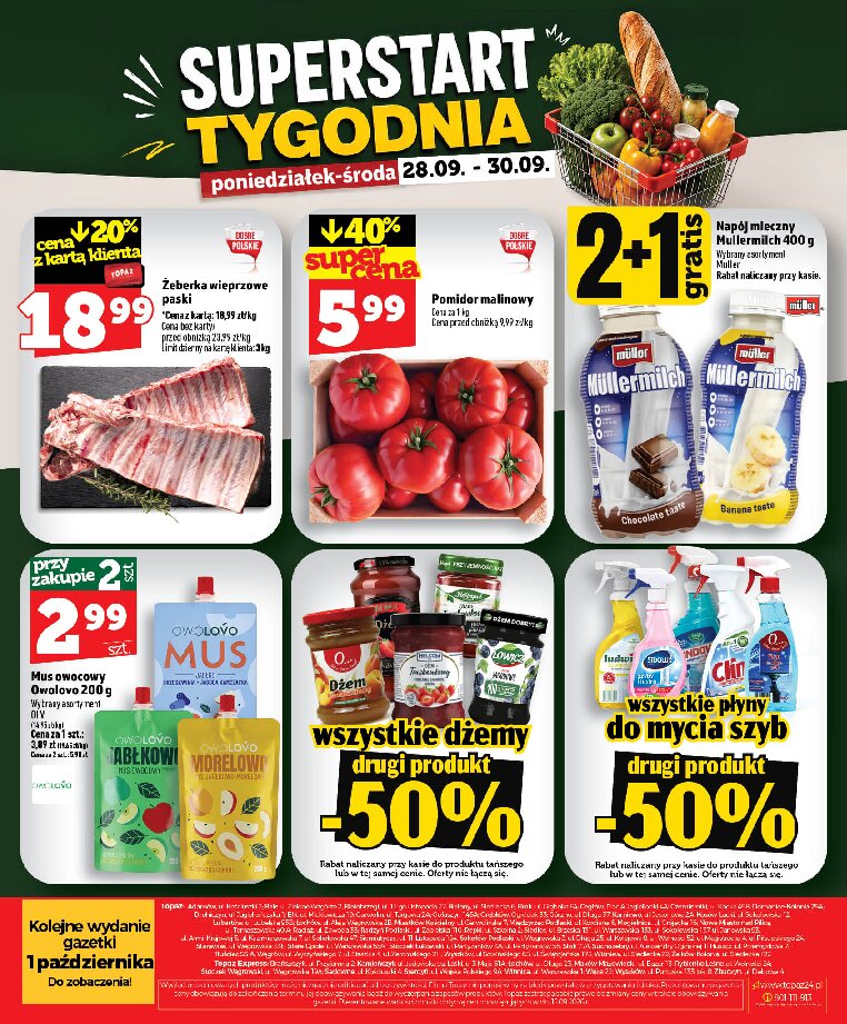 Gazetka Topaz 24/09/2026 – 30/09/2026 - gazetki promocyjne str. 52