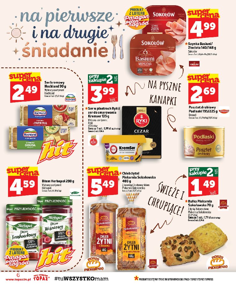Gazetka Topaz 27/08/2026 – 02/09/2026 - strona 6