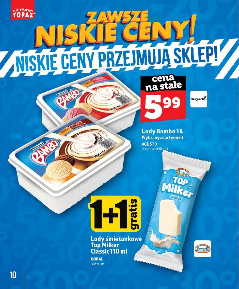 Gazetka Topaz 28/05/2026 – 15/07/2026 - strona 10