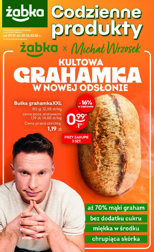 Gazetka Zabka 07/10/2026 – 20/10/2026